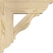 Ekena Millwork Funston Traditional Rough Sawn Bracket w/ Offset Brace, Douglas Fir, 6"W x 16"D x 16"H BKT0604X16X16FST01RDF - alternate 4